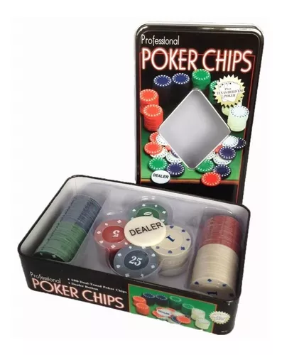 Jogo de Poker Kit Profissional Estojo em Metal com 100 Fichas Unidade -  Rocie/ WX Gift - Grupo Rocie - Jogo de Poker - Magazine Luiza