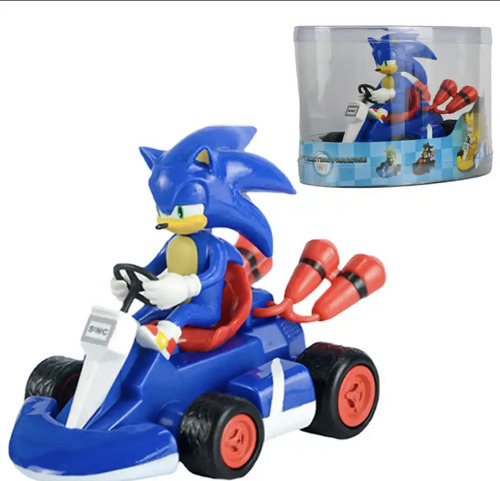 Sonic Auto Fricción 15 Cm (con Caja)