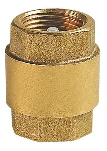 Valvula Check 1 Pulgadas Bronce Nueva