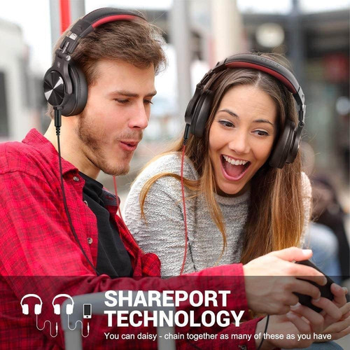 Imagen 4 de 6 de Oneodio A71 Auriculares Con Cable Para Colocar Sobre Las Ore