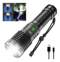 Comprar Linternas De Alto Lúmenes Recargables, Linterna Led De Luz
