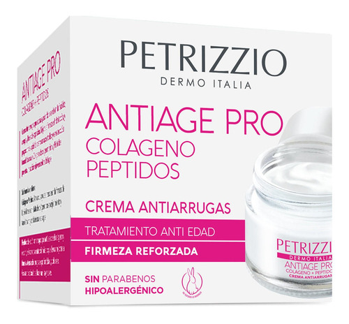 Crema Antiarrugas Antiage Pro Colágeno Peptidos | Petrizzio