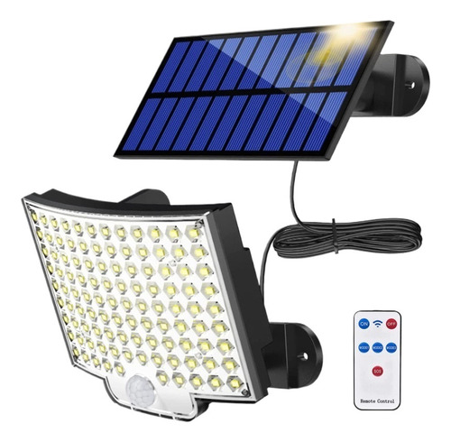 Z Luces De Pared Led Solares De Seguridad Con Cable De 5 M X