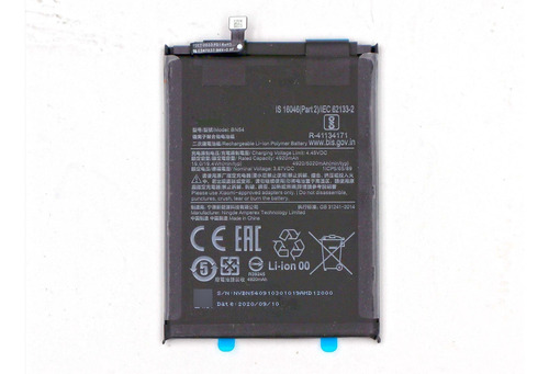 Bateria Xiaomi Redmi Note 9, Poco M2, Redmi 10x Bn54 5020mah