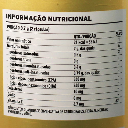 Imagem 4 de 8 de Omega 3 Fdc 360 Caps 1000 Mg Fish Oil Importado Purificado