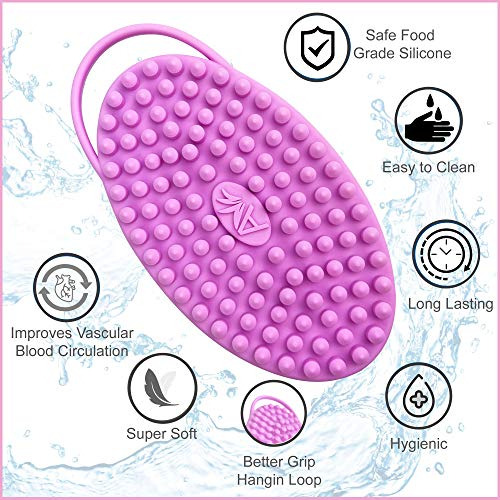 Exfoliante Corporal De Silicona Fácil De Limpiar