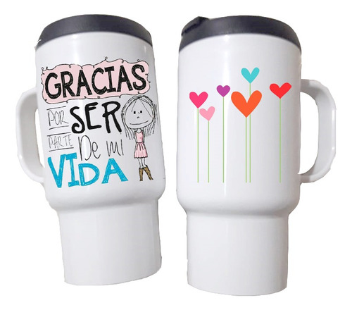 Vaso Termico Americano Jarro Termico Regalo Frases Eventos Souvenir Egresados Logo Marca Equipos Motivacion Promocion