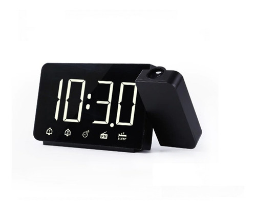 Reloj Alarma Con Pantalla Led Proyección De Números/dbg1039