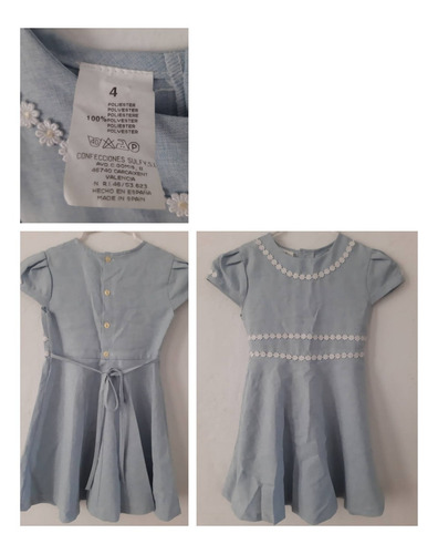 Vestido Para Niña Talla 4