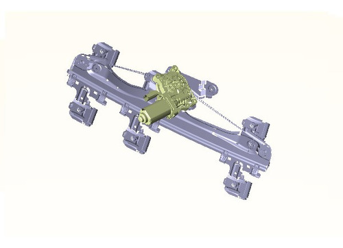 Maquina Y Motor Alza Cristal Trasera Derecha De Jac S4