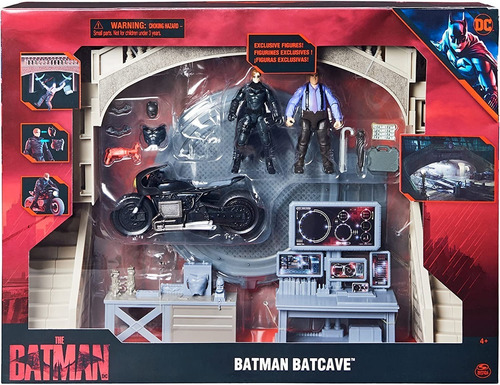 Batman Dc Baticueva Spinmaster Original