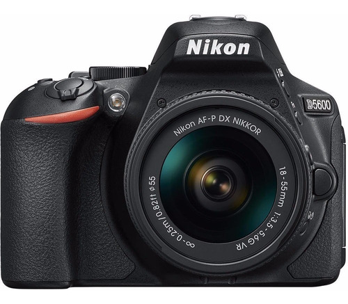 Nikon D5600 18-55mm Vr Kit Dslr Negra.