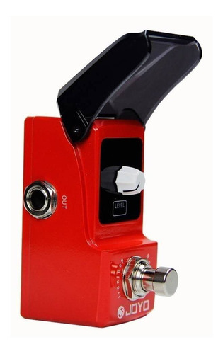Imagen 4 de 6 de Pedal de efecto Joyo Ironman Ironloop JF-329 rojo