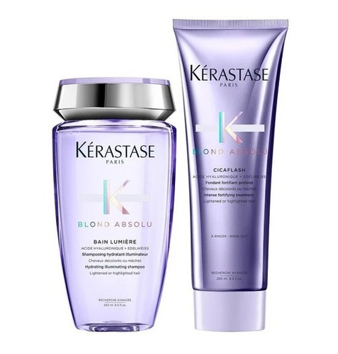 Kérastase Bain Lumiere + Fondant Cicaflash