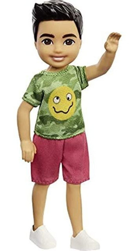 Barbie Chelsea Boy Doll (morena De 6 Pulgadas) Con Camiseta