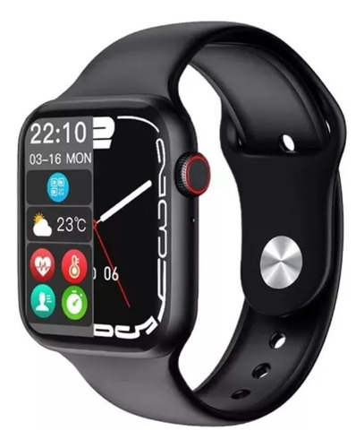 Relógio Inteligente Smartwatch W34+ Premium Preto