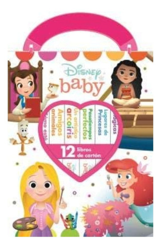 Mi Primera Biblioteca Disney Baby Princesas 12 Libros Bloque