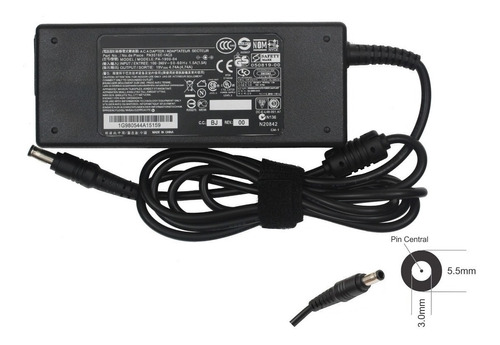 Cargador Para Notebook Samsung 19v 4.74a  5.5x3mm 90w