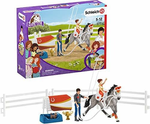 Figura Y Set De Juego - Schleich Horse Club, 18-piece Playse