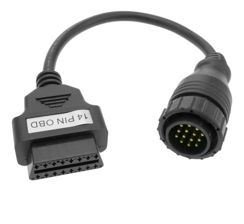 Conector  Obd2 Man Cable De  14 Pines