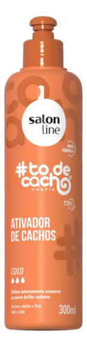 Ativador Cachos Coco Definição To De Cacho Salon Line 300ml