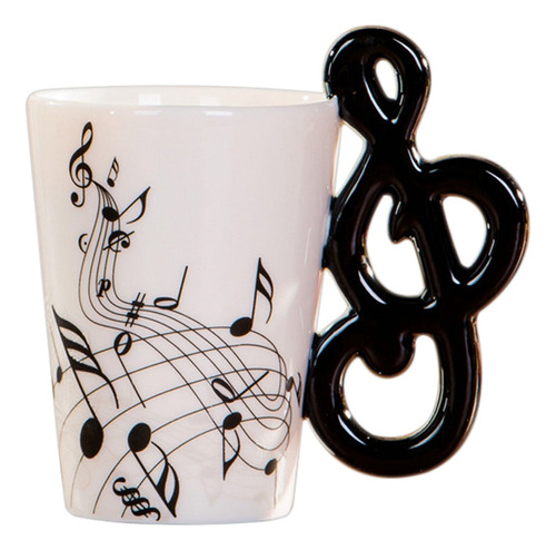 Taza De Cerámica Novelty Note Handle Free Spectrum Coffee M