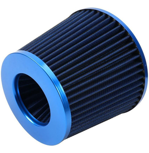 Filtro De Aire Conico Azul 75mm Auto Tuning Alto Flujo