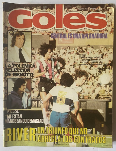 Goles 1578 Revista Fútbol Y Deportes Argentina 1979 Ez4