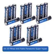 Comprar Kit 20 Pilhas Aaa Palito Antivasamento Uso De Controle Etc