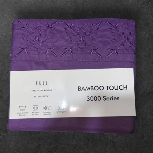 10 Juegos De Sabanas Bamboo Touch 3000 Matrimonial