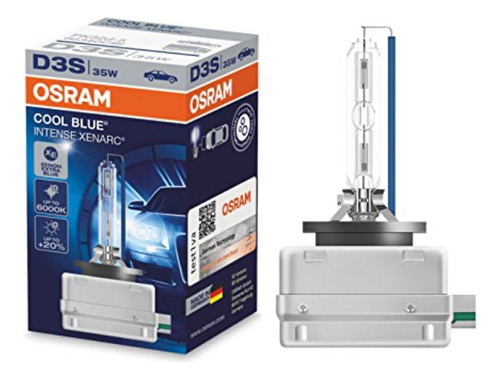 Lámpara D3s Osram Cool Blue 6000k 1 Unidades Original