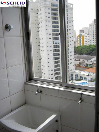 Imagem 8 de 13 de 64 Metros, 2 Dormitórios, 1 Vaga, Armários, Excelente Localização - Mc1549