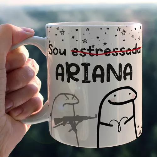 Caneca De Signos Flork Meme Palito Presente Aniversario Hoje