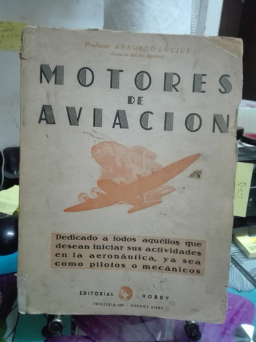 Motores De Aviación Tomo 1 Y 2 // Arnoldo Lucius