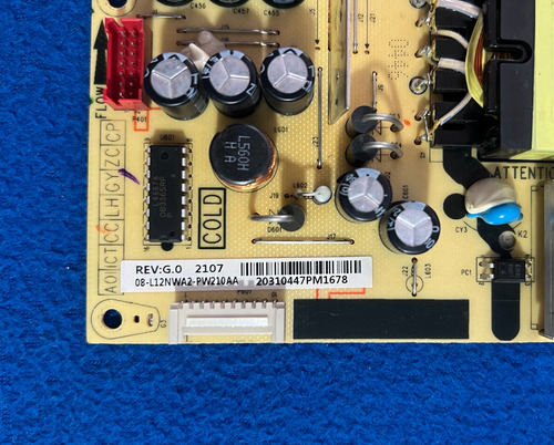 Fuente Tcl 40s331-mx 08-l12nwa2-pw210aa Hospital Pantallas* (Usado)
