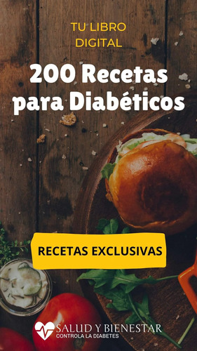 200 Recetas Saludables Para Diabéticos - Libro Digital