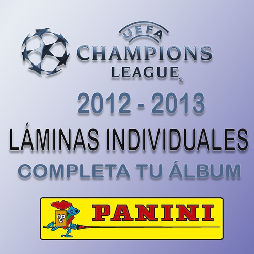 Laminas Sueltas Champions League 2012 - 2013 - Panini