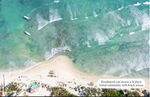 Terreno En Residencial De Lujo Con Club De Playa, Campo De G