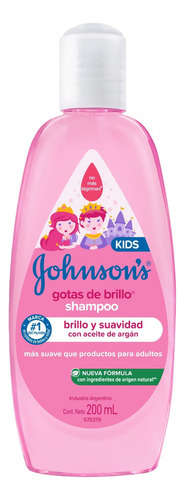 Johnson's Baby Shampoo Gotas De Brillo X 200 Ml