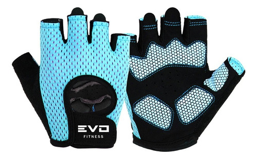 Guantes De Entrenamiento Musculación Cross Y Fitness Blue