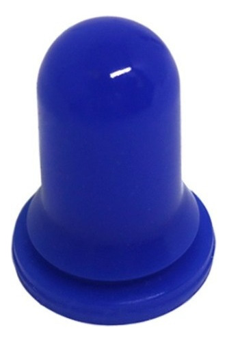 Bulbo De Silicone (100 Unidades) Cor Azul