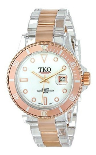 Venezia Acero Tk500-rw Tko Orlogi De Mujeres Rosegold Caja D