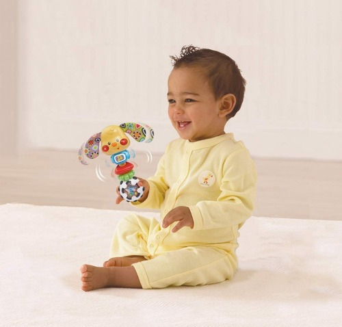 Imagen 4 de 8 de Sonajero Didactico Toby Perrito Luz Y Sonido Original Vtech