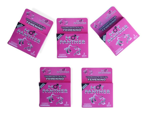 Pastillas Para Mujer Feliz 10 Pz Pink Hot Panther Vigorizant