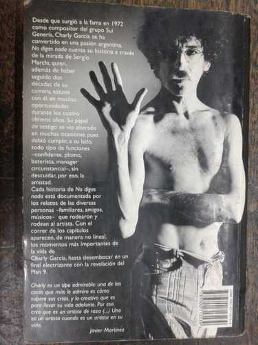 Imagen 2 de 6 de No Digas Nada * Una Vida De Charly Garcia * Sergio Marchi *
