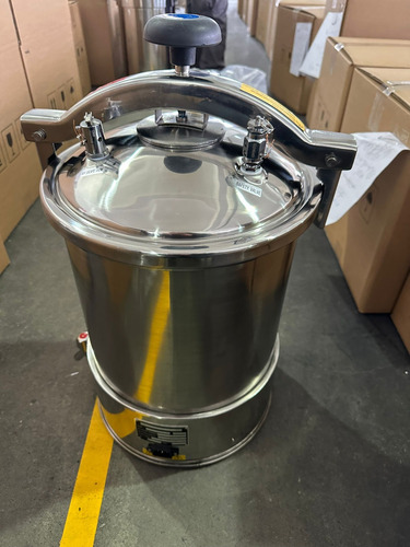 Autoclave Semi Automatico Electrico Cultivo Hongos 24 Litros