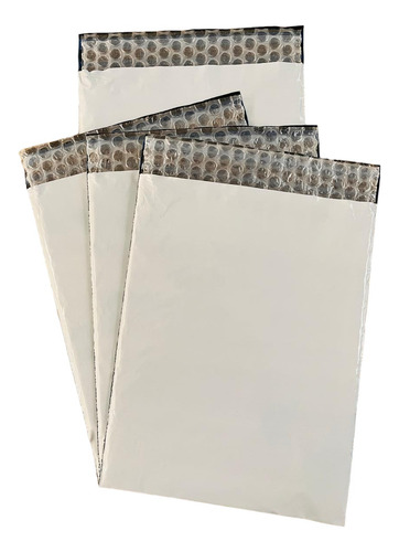 Envelope Segurança 19x25 Com Bolha Branco Saco Correios 50u
