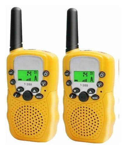 3 Millas - Radio Walkie Talkie Para Niños (2 Unidades), Colo