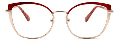 Lentes Ópticos Emma Rojo York Eyewear