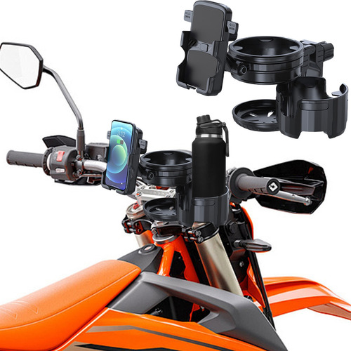 Soporte Para La Copa De Motocicleta H Soporte Telefónico Y A